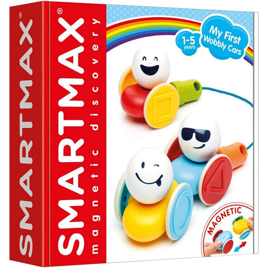 SmartMax First My Wobbly Cars STEM szórakozás 1-5 éves korig