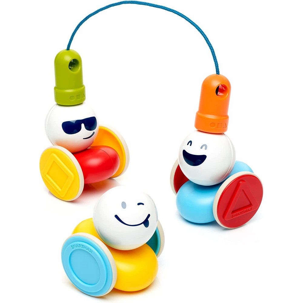 SmartMax First My Wobbly Cars STEM szórakozás 1-5 éves korig