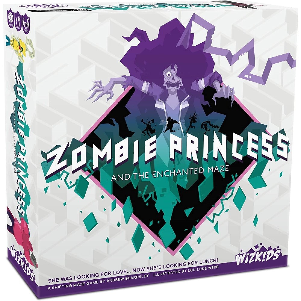 Zombie Princess and the Enchanted Maze -Angol nyelvű társasjáték