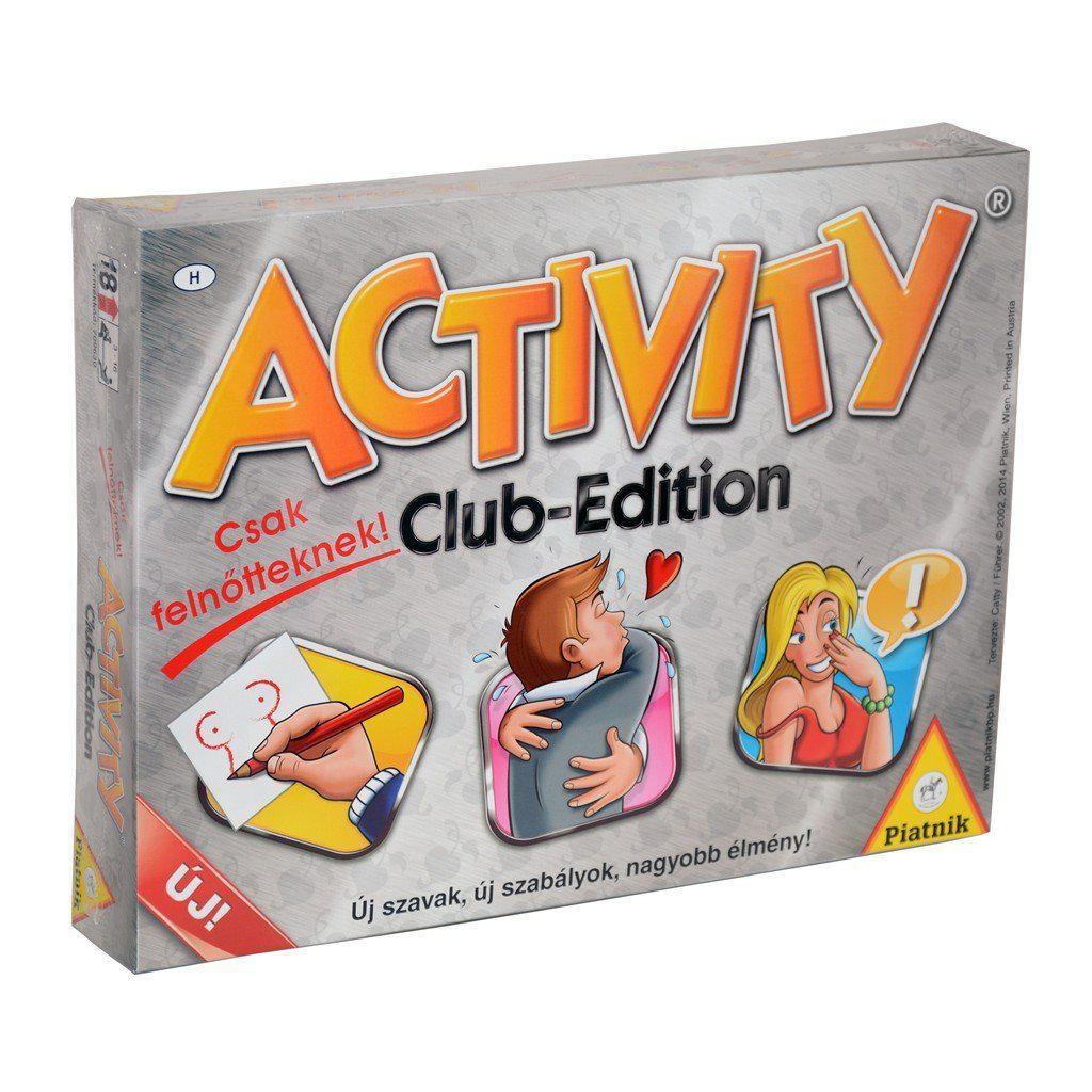Activity Club Edition 18+ magyar nyelvű társasjáték