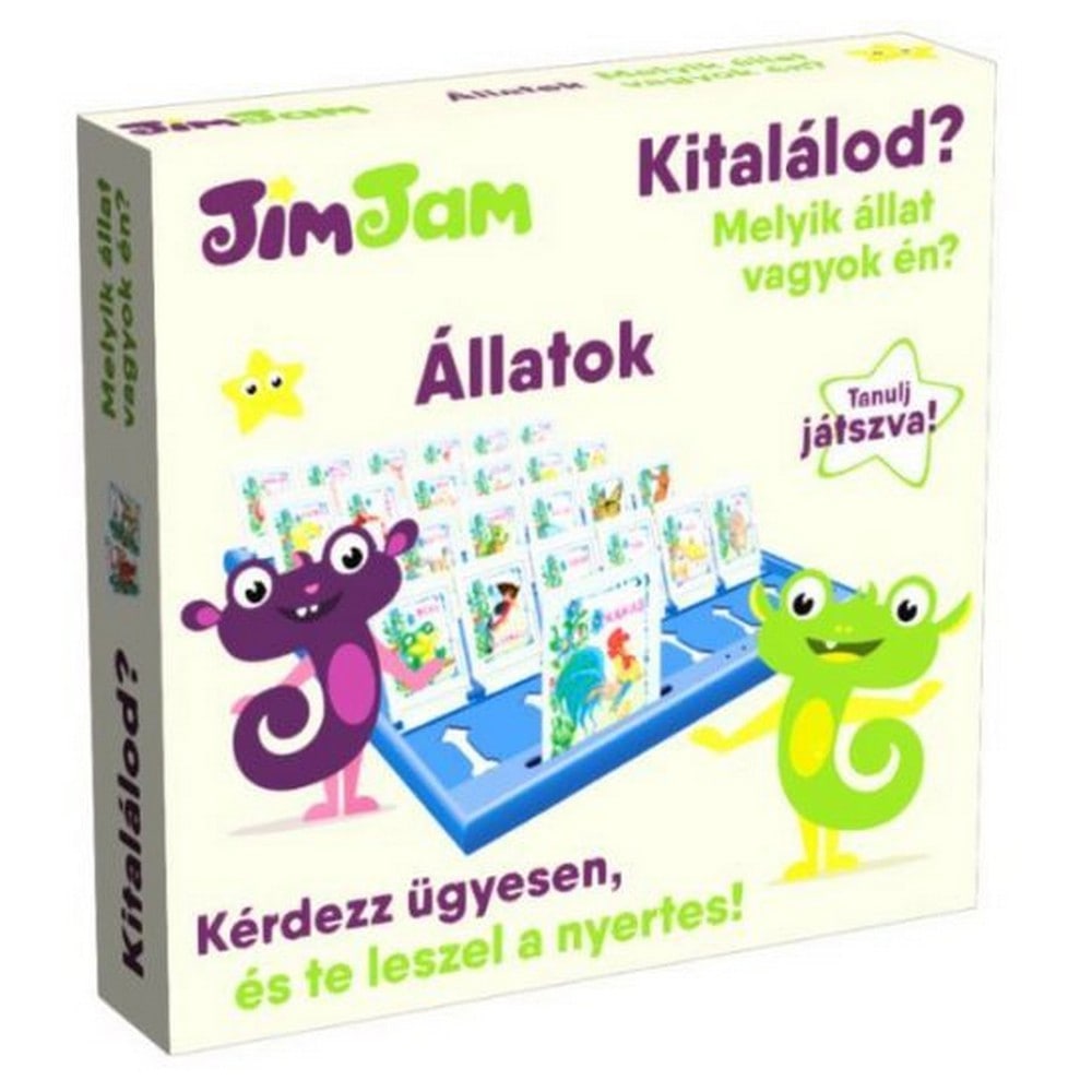 Melyik állat vagyok én? magyar nyelvű társasjáték