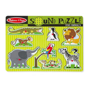 Melissa & Doug Hangos puzzle, Állatkert - Játszma.ro - A maradandó élmények boltja