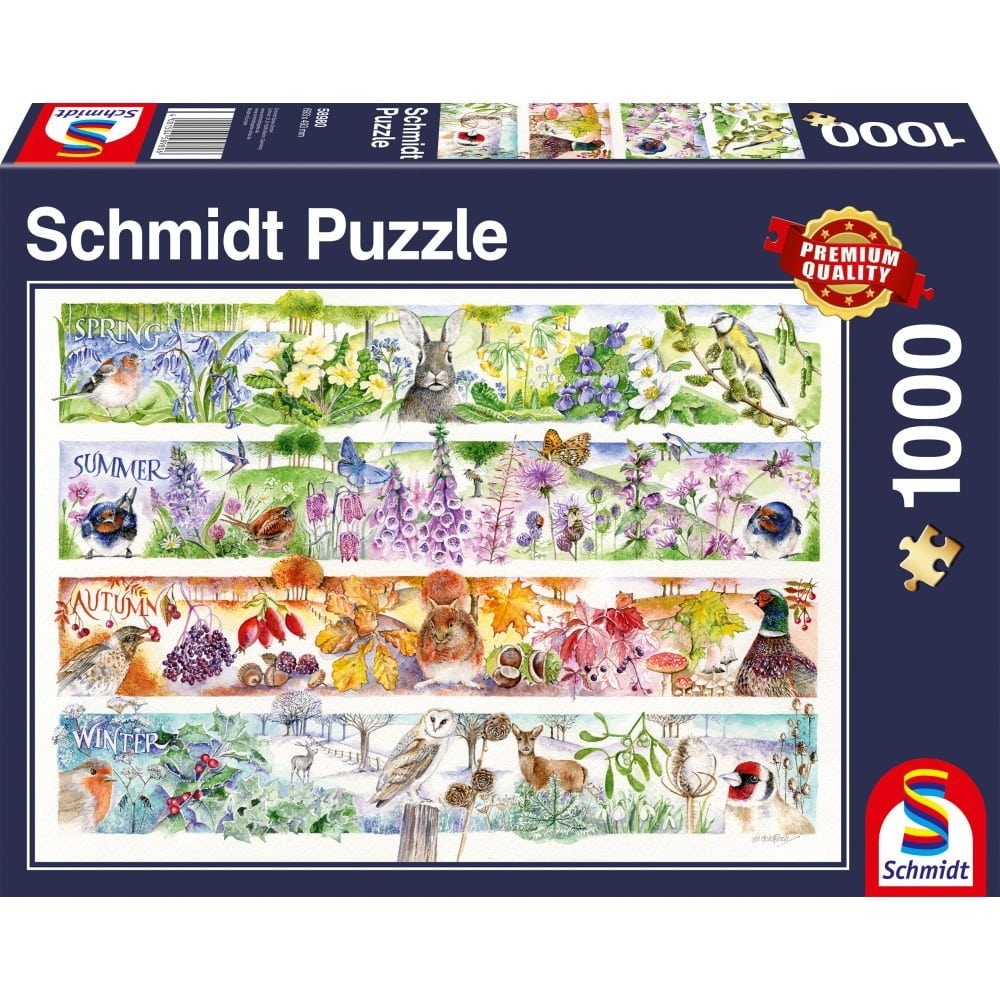1000 darabos Puzzle Évszakok