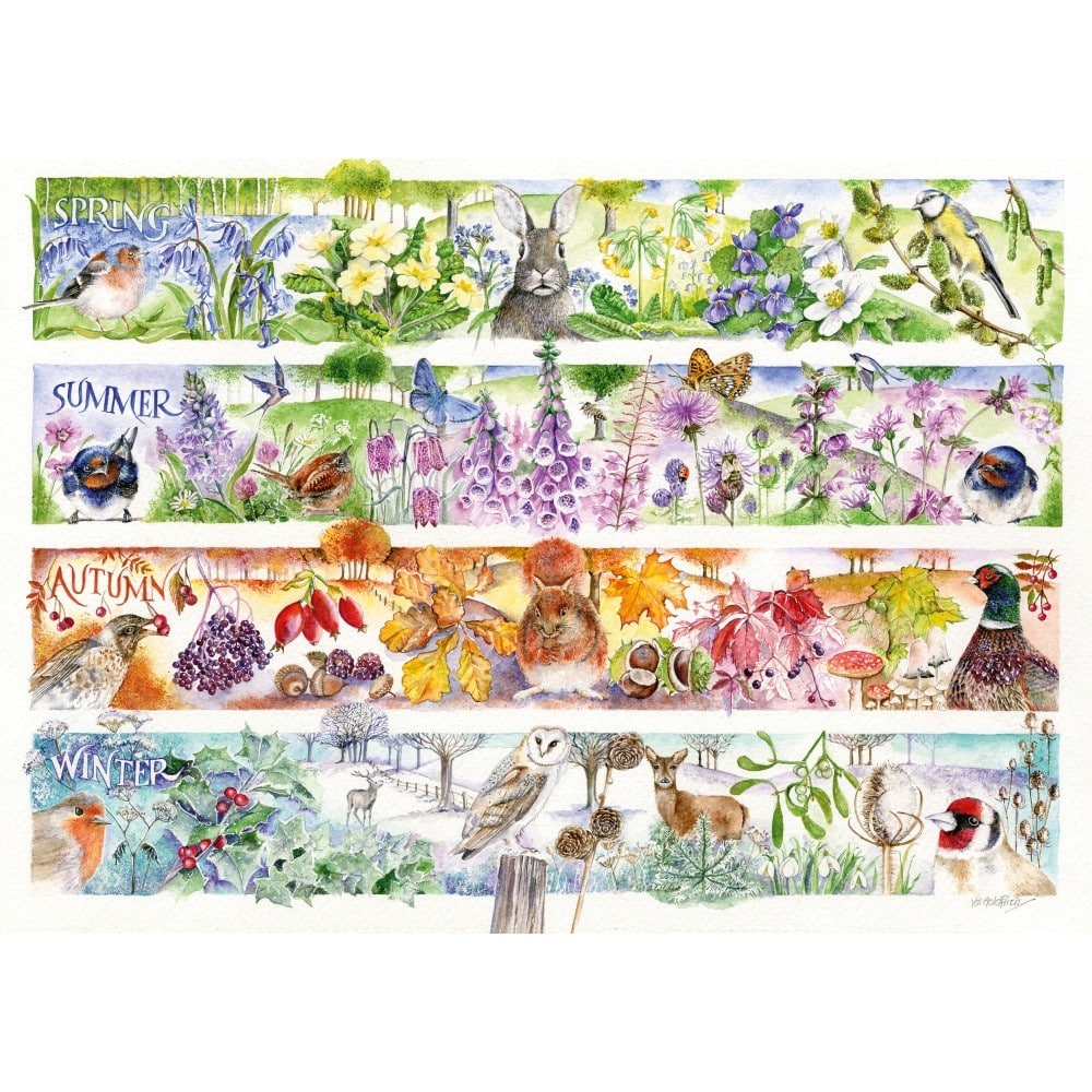 1000 darabos Puzzle Évszakok
