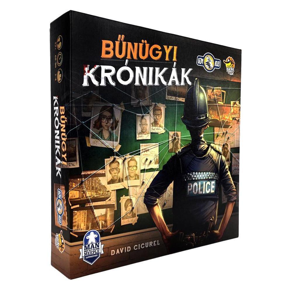 Bűnügyi Krónikák magyar nyelvű társasjáték