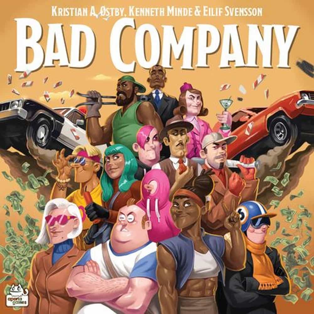 Bad Company angol nyelvű társasjáték