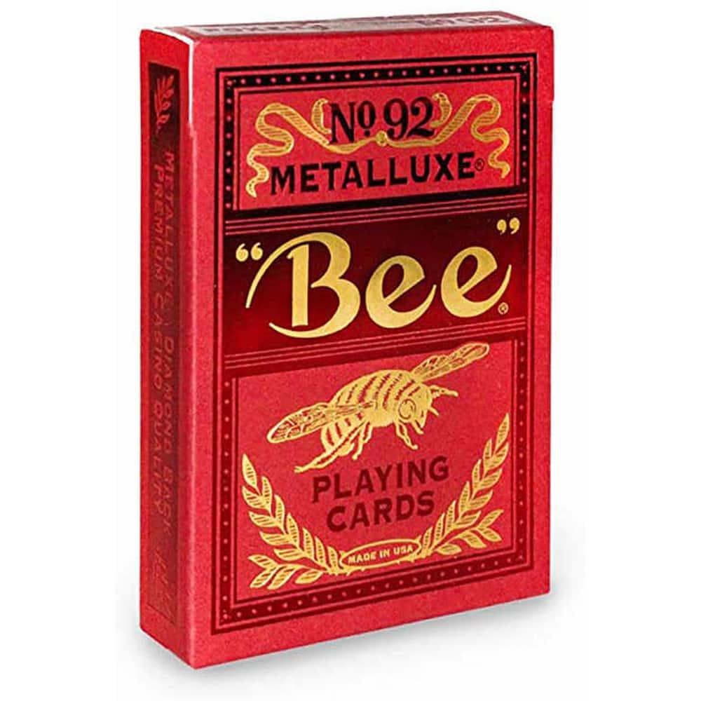 Bicycle Bee Metalluxe Red - Játszma.ro - A maradandó élmények boltja