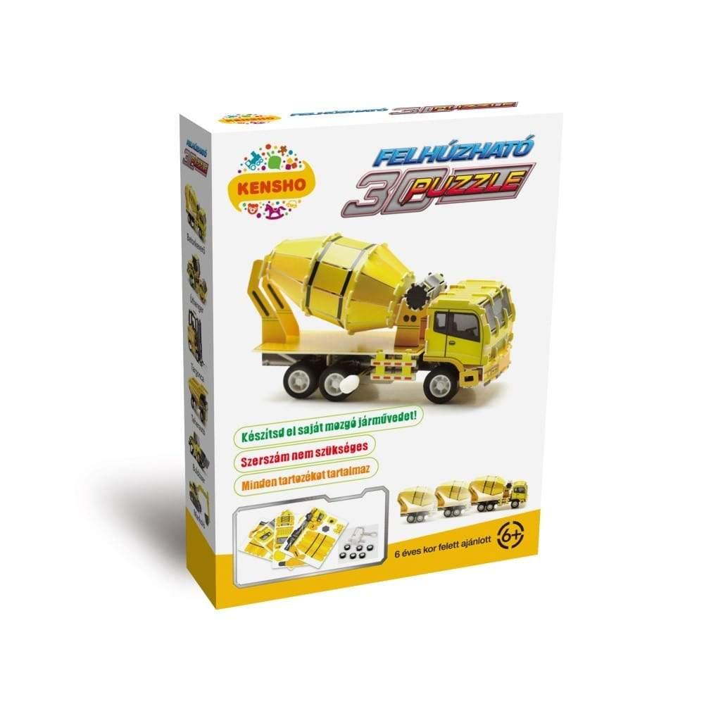 Felhúzható 3D puzzle - Betonkeverő-Hope Winning-2-Játszma.ro - A maradandó élmények boltja