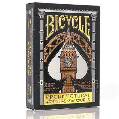 Bicycle Black and Gold Architectural - Játszma.ro - A maradandó élmények boltja