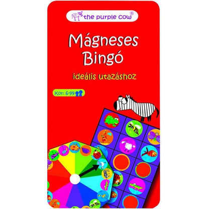 Mágneses állat bingó-the purple cow-1-Játszma.ro - A maradandó élmények boltja
