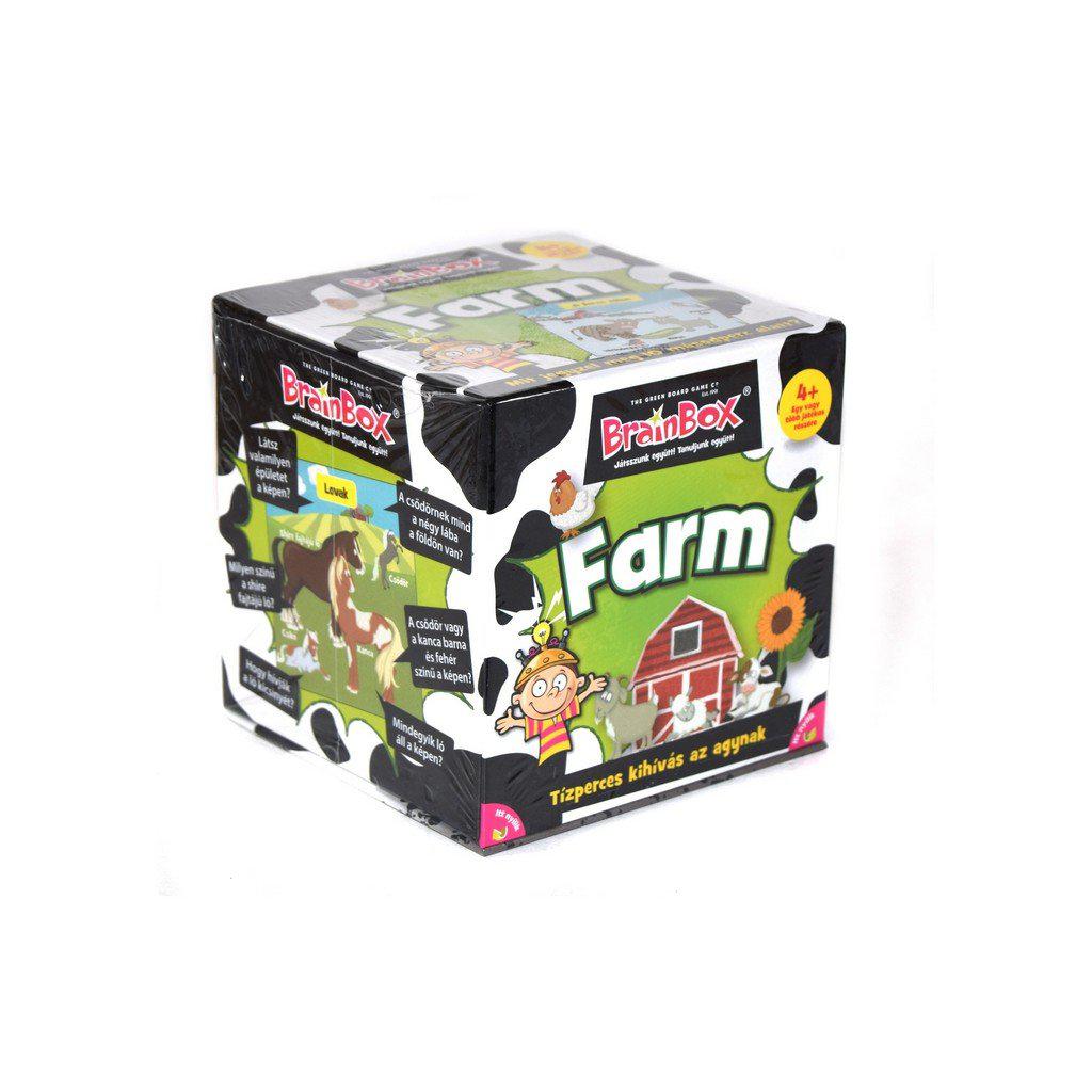 BrainBox - Farm-Green Boardgames-1-Játszma.ro - A maradandó élmények boltja