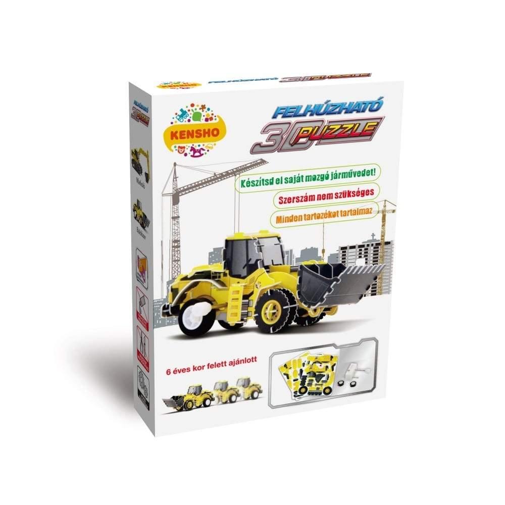 Felhúzható 3D puzzle - Buldózer-Hope Winning-2-Játszma.ro - A maradandó élmények boltja