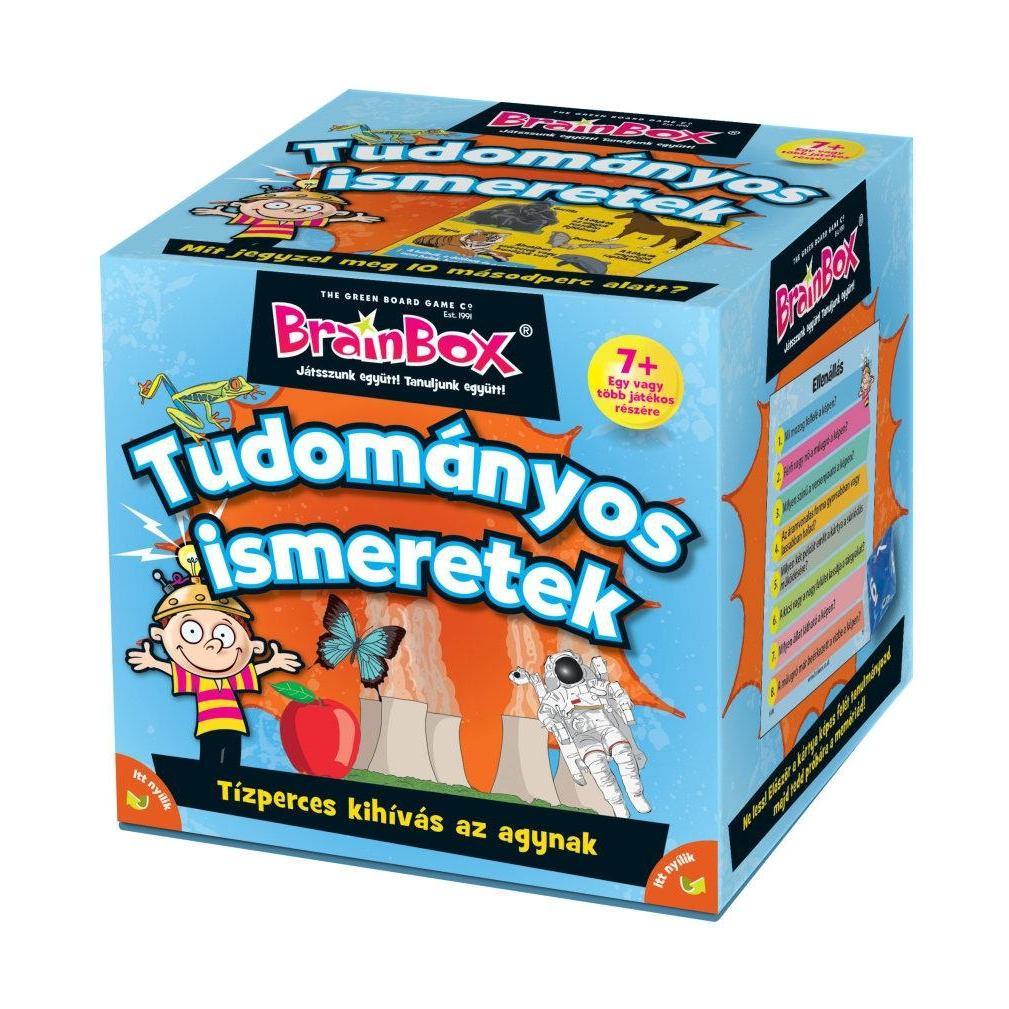 BrainBox Tudományos ismeretek-Green Boardgames-1-Játszma.ro - A maradandó élmények boltja