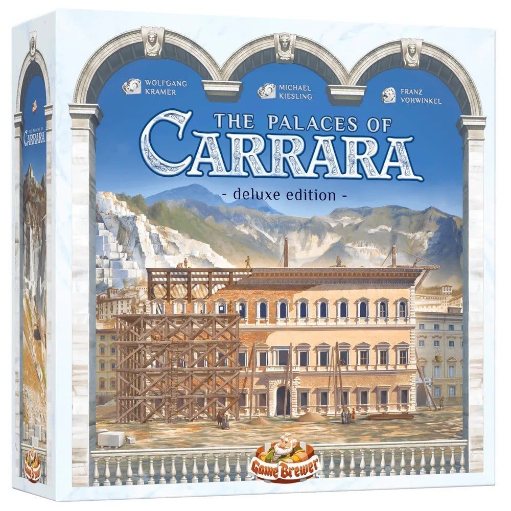 Carrara palotái (Deluxe kiadás) magyar nyelvű társasjáték