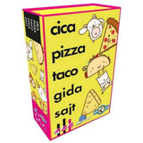 Cica, pizza, taco, gida, sajt magyar nyelvű társasjáték