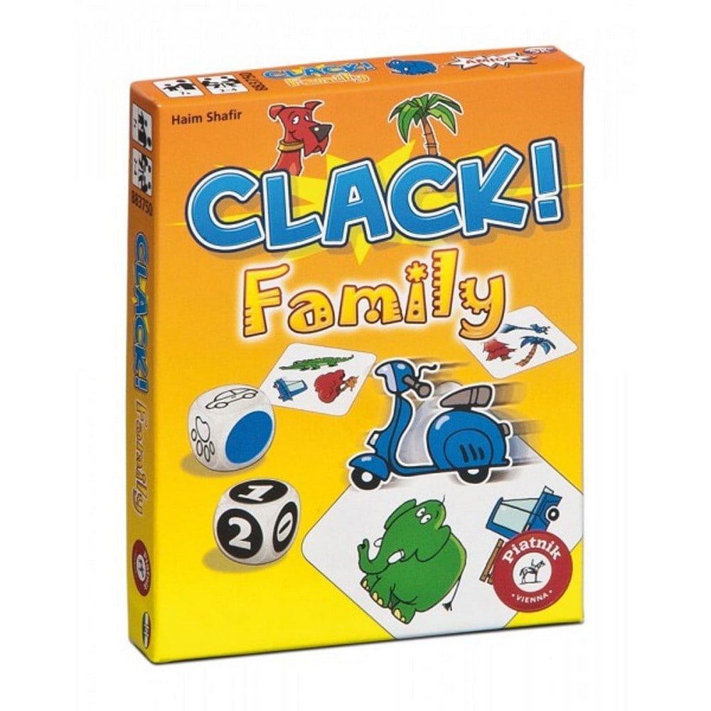 CLACK! Family, magyar nyelvű társasjáték