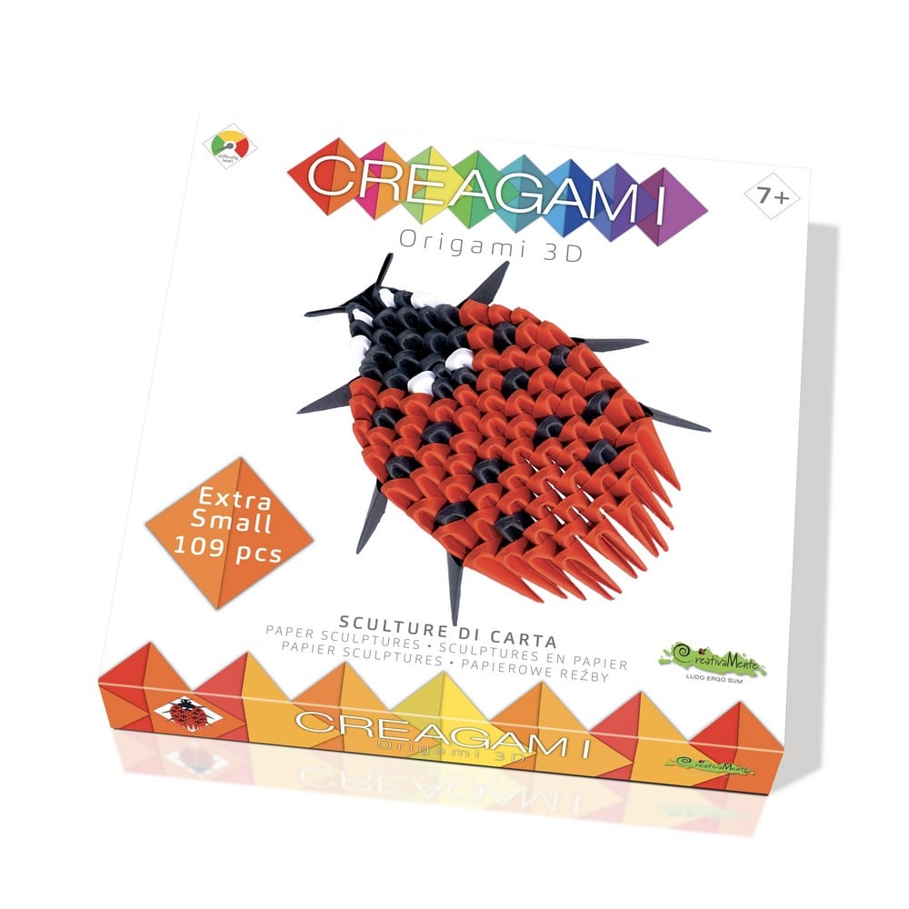 Creagami - 3D origami készlet, Katica