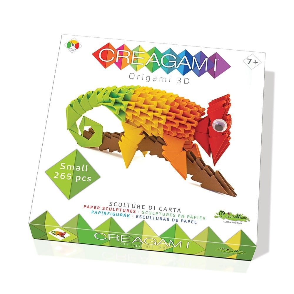 Creagami - 3D origami készlet, Kaméleon