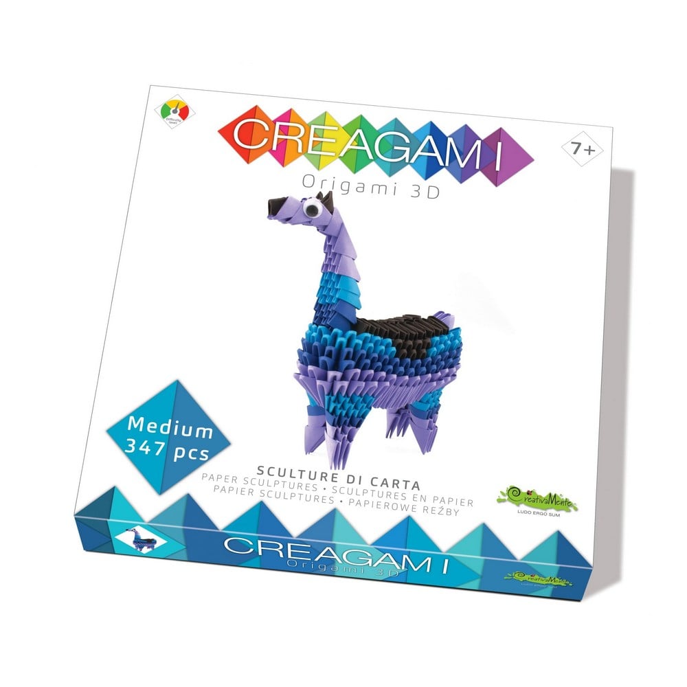 Creagami - 3D origami készlet, Láma