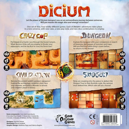 Dicium - Angol nyelvű társasjáték