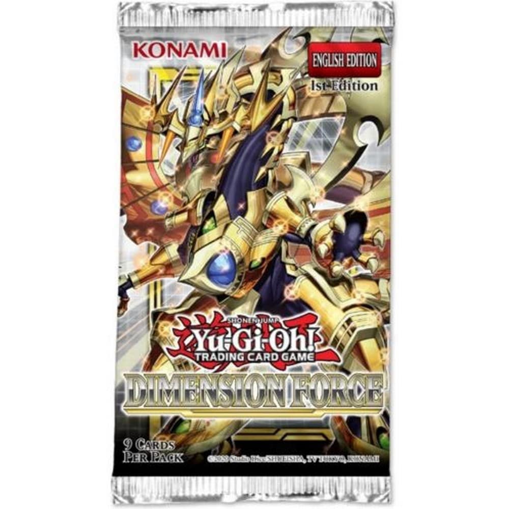 Yu-Gi-Oh! Dimension Force Booster angol nyelvű társasjáték