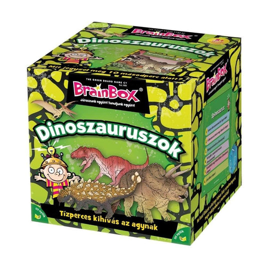 BrainBox - Dinoszauruszok-Green Boardgames-1-Játszma.ro - A maradandó élmények boltja