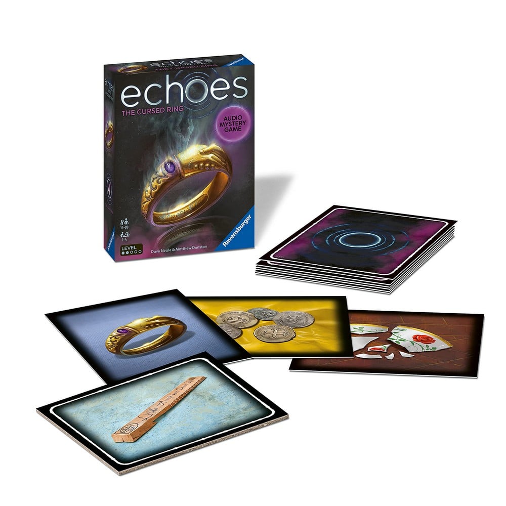echoes: The Cursed Ring angol nyelvű társasjáték