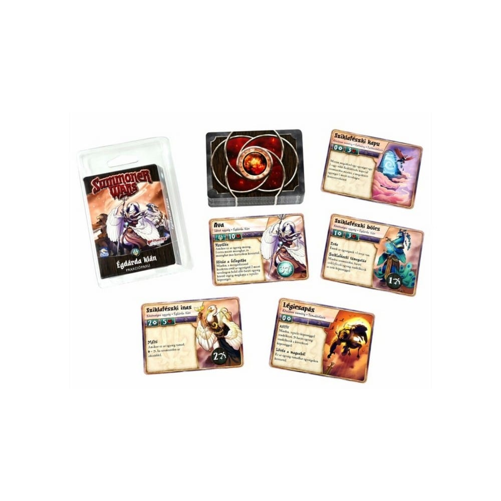 Summoner Wars - Égdárda klán frakciópakli magyar nyelvű társasjáték