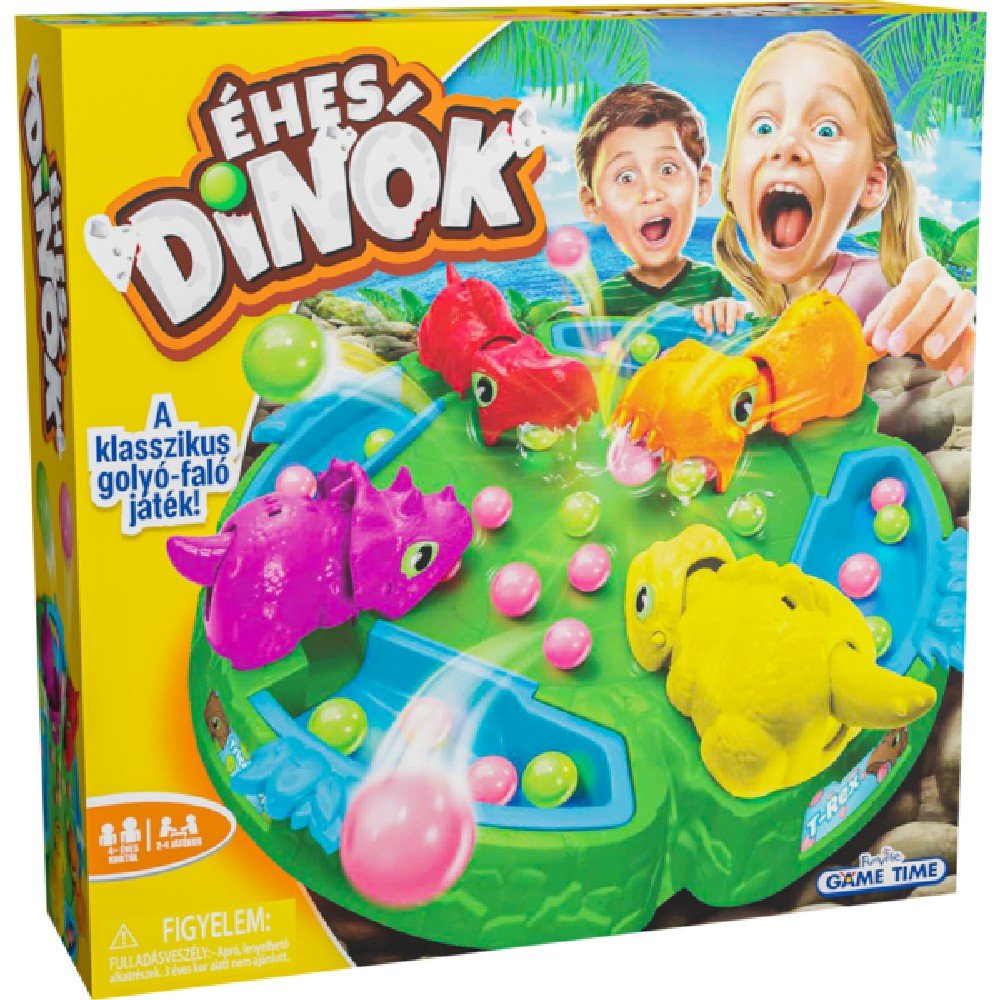 Éhes dinók magyar nyelvű társasjáték