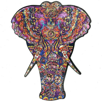 Hatalmas elefánt fa puzzle (Mighty Elephant) - kicsi - Játszma.ro - A maradandó élmények boltja