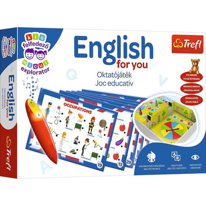 English for you oktatójáték többnyelvű társasjáték