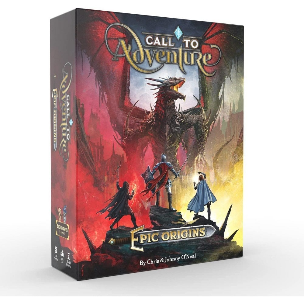 Call To Adventure: Epic Origins angol nyelvű társasjáték