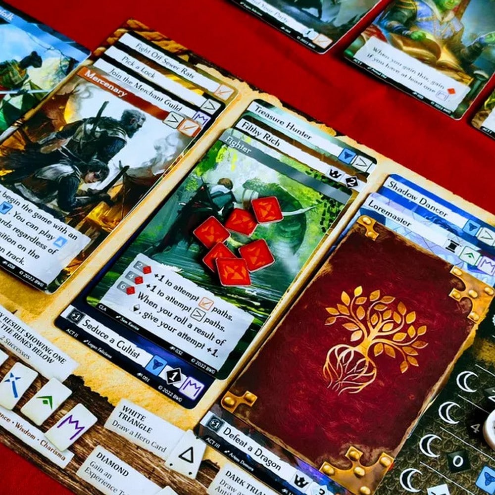 Call To Adventure: Epic Origins angol nyelvű társasjáték