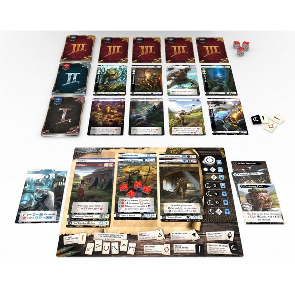 Call To Adventure: Epic Origins angol nyelvű társasjáték