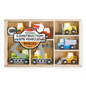 Melissa & Doug Fa jármű, Munkagépek, 7 db-Melissa&Doug-1-Játszma.ro - A maradandó élmények boltja