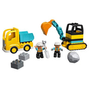 LEGO Teherautó és lánctalpas exkavátor 10931-Lego-2-Játszma.ro - A maradandó élmények boltja