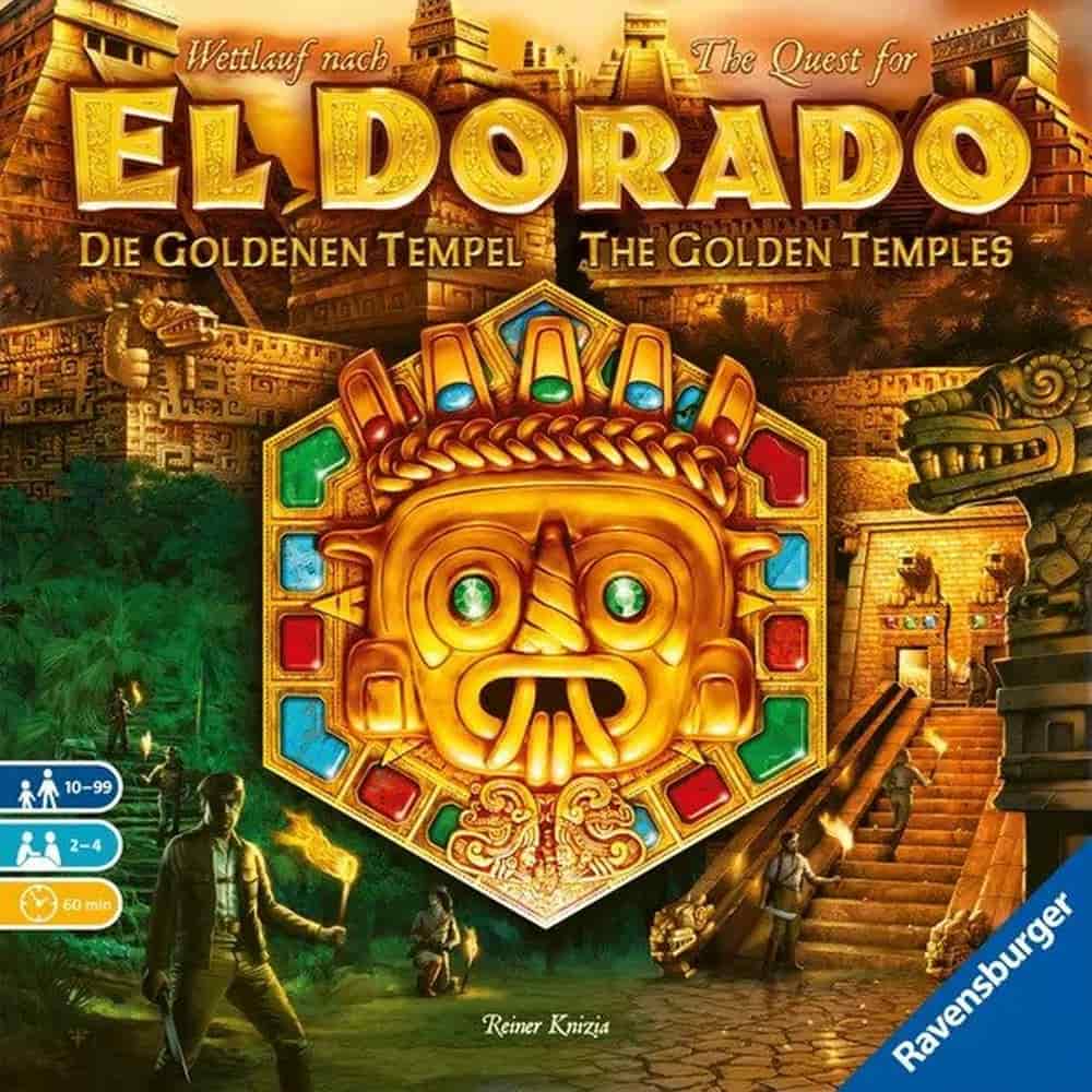 The Quest for El Dorado: The Golden Temples angol nyelvű társasjáték