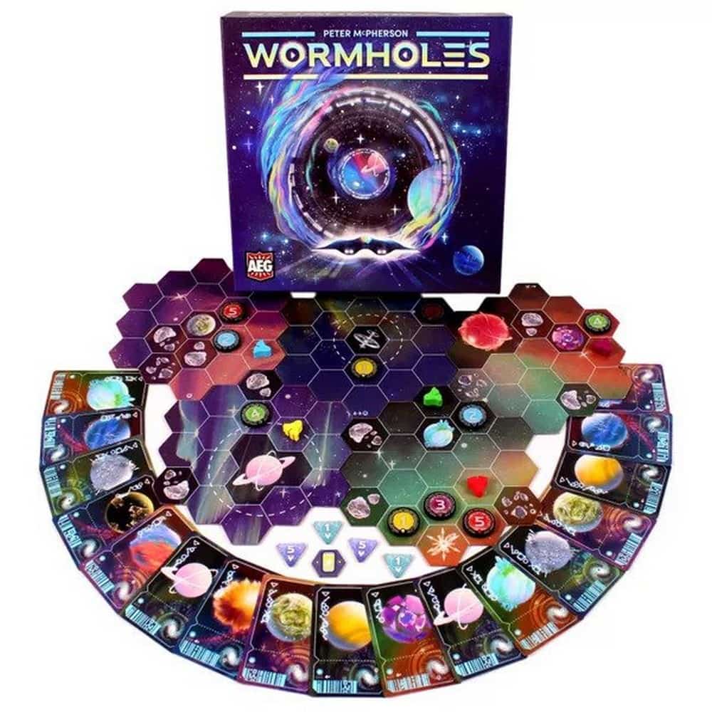 Wormholes (sérült doboz) -Angol nyelvű társasjáték