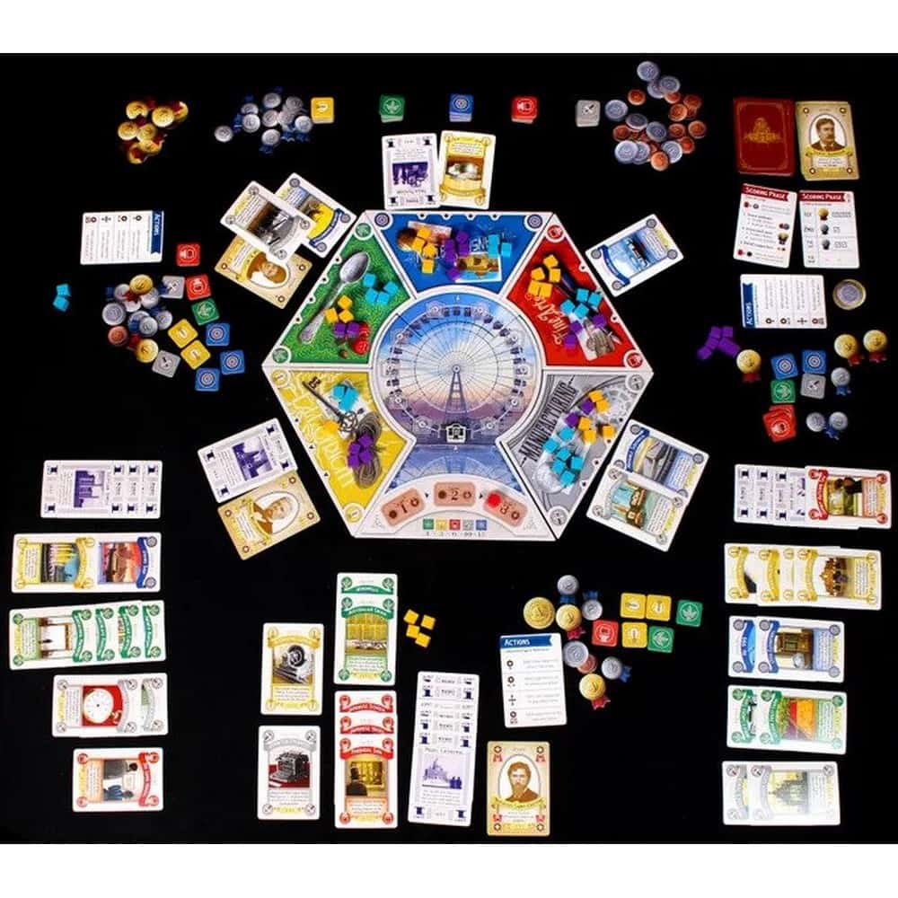 World's Fair 1893 (new edition, 2021) angol nyelvű társasjáték