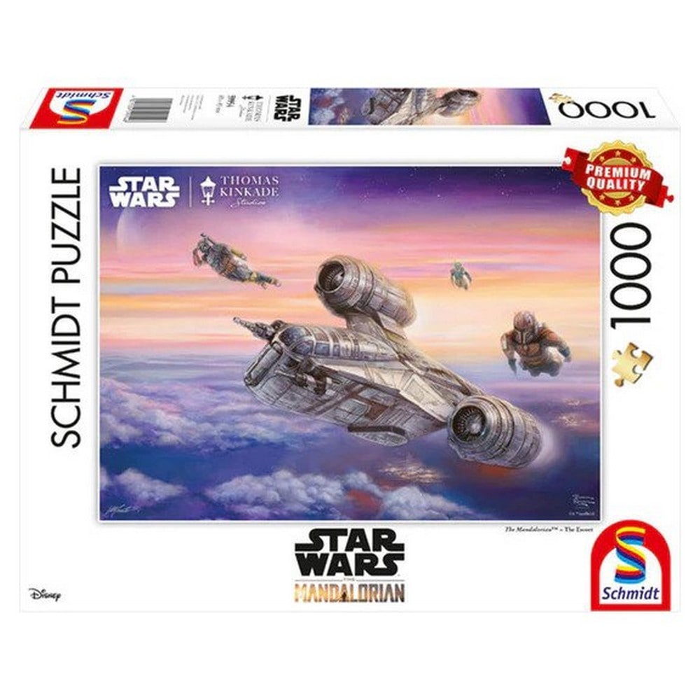 1000 darabos puzzle, Thomas Kinkade Star Wars - Mandalorian