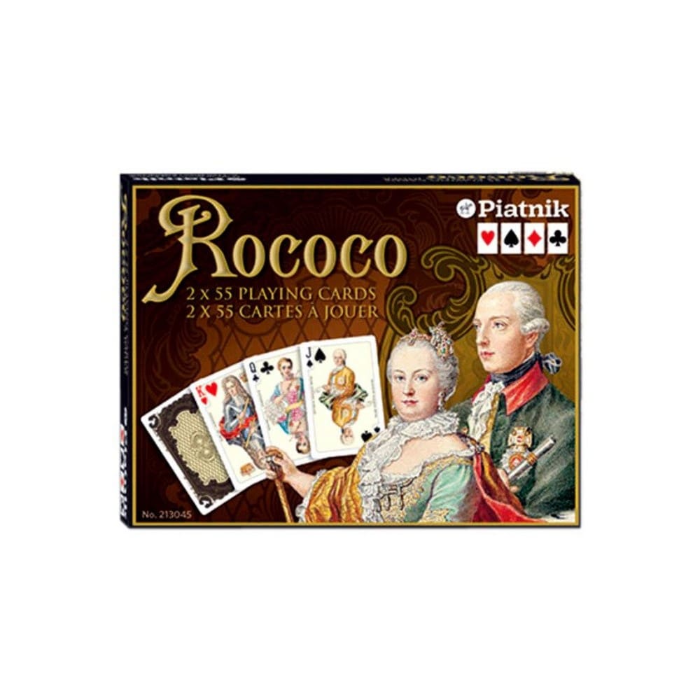 Francia kártya 2x55-ös készlet - Rococo
