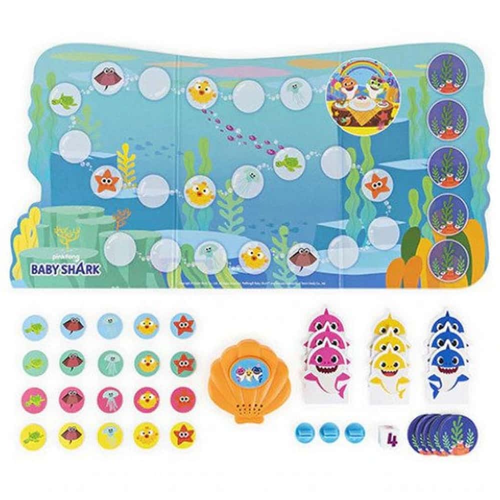 Baby Shark Zátony többnyelvű társasjáték