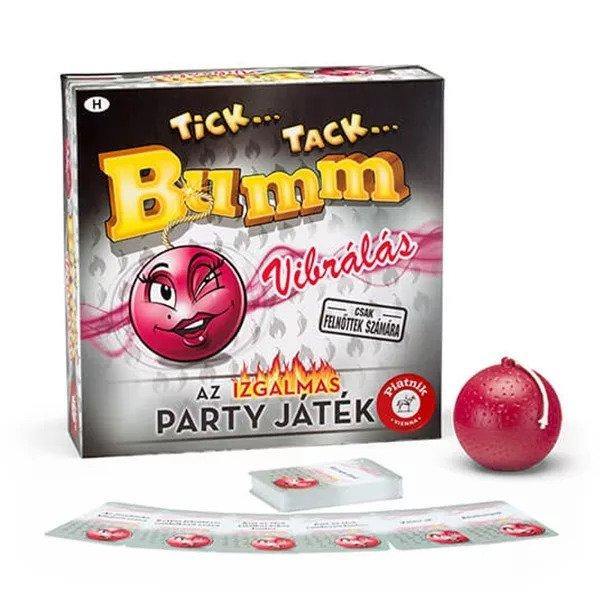 Tick Tack Bumm Vibralas HU magyar nyelvű társasjáték