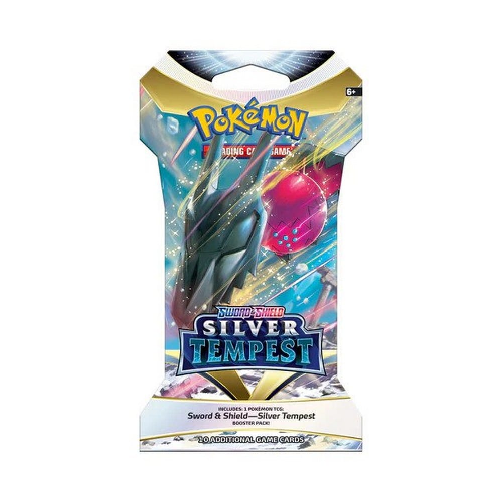 Pokemon TCG: Sword & Shield - Silver Tempest Booster Pack 10 cards