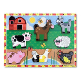 Melissa & Doug Könnyen megfogható puzzle, farm