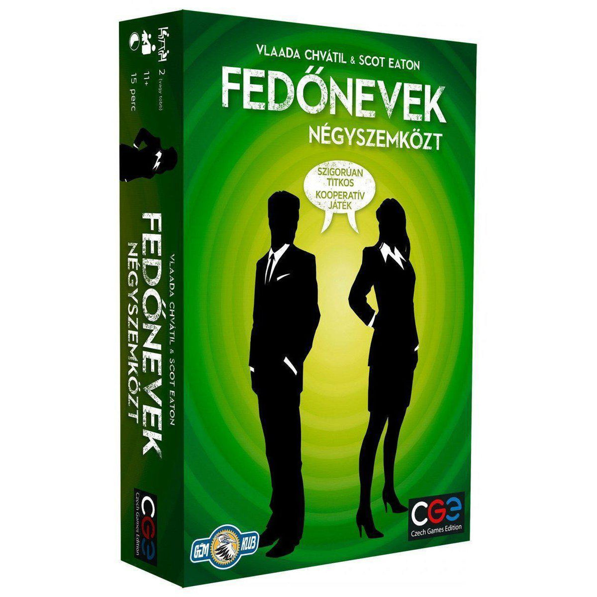 Fedőnevek: Négyszemközt, magyar nyelvű társasjáték