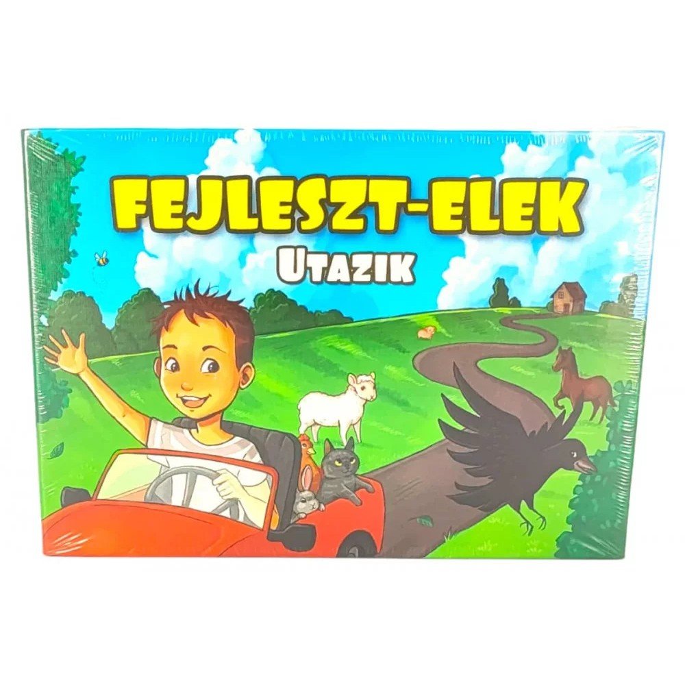 Fejleszt Elek utazik magyar nyelvű társasjáték
