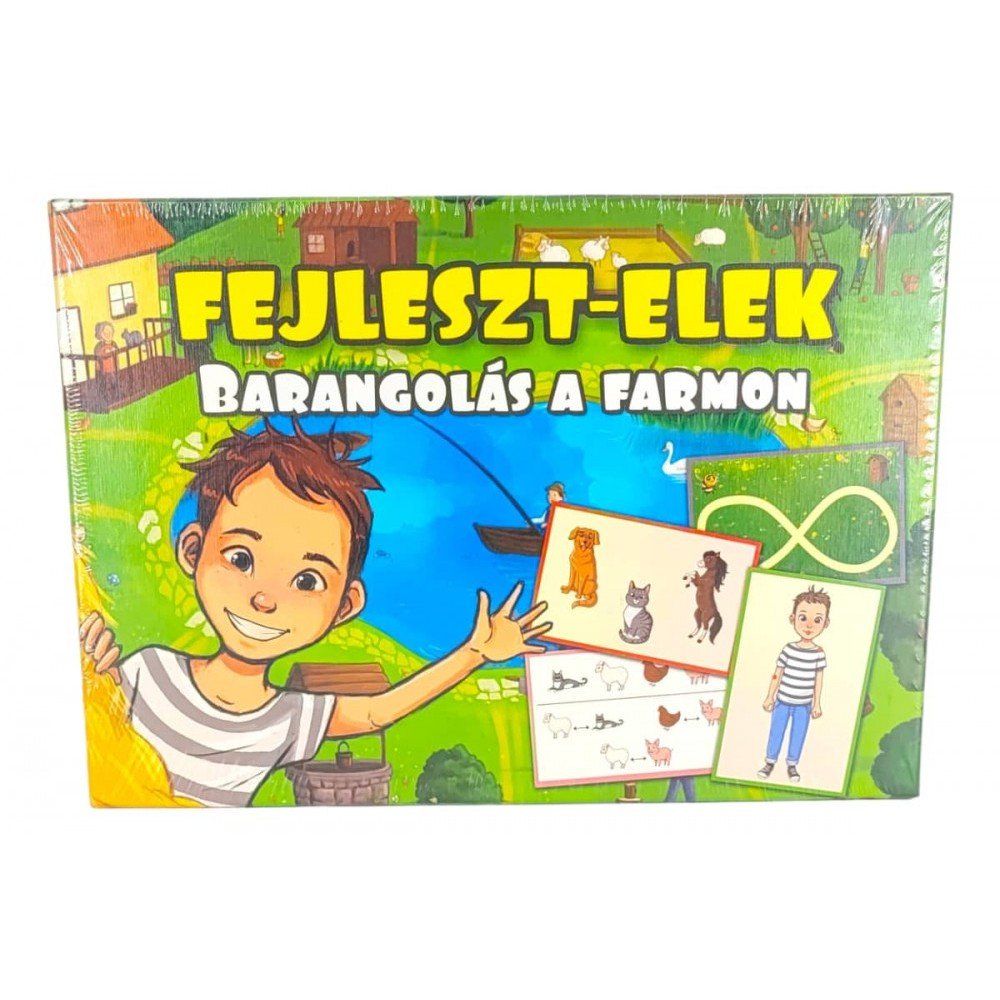 Fejleszt Elek Barangolás a farmon magyar nyelvű társasjáték