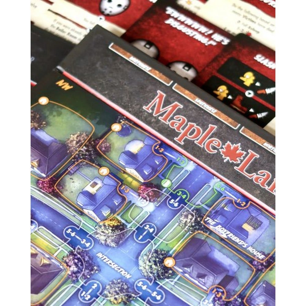 Final Girl: Frightmare on Maple Lane angol nyelvű társasjáték