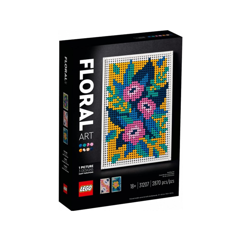 LEGO Art Virágművészet 31207 2870 darabos